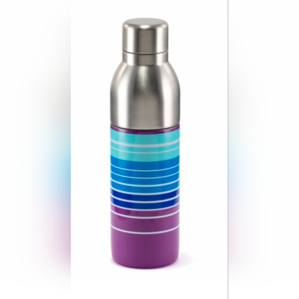 Stainless Steel Water Bottle 20oz Dual Opening Multicolor HD Designs Outdoors
